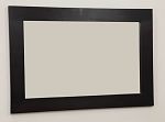 750mm x 1100mm Mirror with Solid Dark Mango Frame