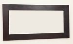 1200mm x 600mm Mirror with Solid Dark Mango Frame