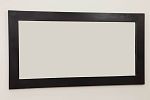 1500mm x 800mm Mirror with Solid Dark Mango Frame