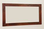 1500mm x 800mm Mirror with Teak Oiled Solid Mango Frame