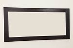 1650mm x 800mm Mirror with Solid Dark Mango Frame