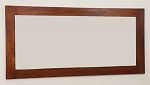1650mm x 800mm Mirror with Teak Oiled Solid Mango Frame