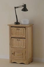 Cairo Solid Oak Bookcase / Storage Unit
