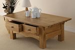 Cairo Solid Oak Coffee Table