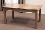 5ft x 3ft Cairo Solid Oak Extending Dining Table