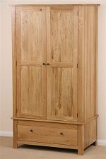 Cairo Solid Oak Wardrobe