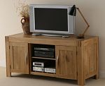 Alto Solid Oak Widescreen TV Unit