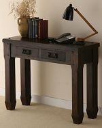 Baku Dark Mango 2 Drawer Console Table