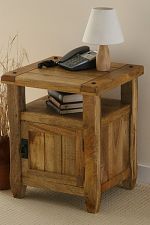 Baku Light Mango 1 Door Bedside Cabinet