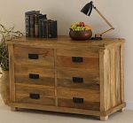 Baku Light Mango 6 Drawer Chest