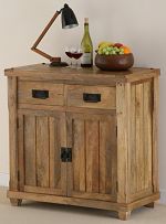 Baku Light Mango 2 Drawer 2 Door Sideboard