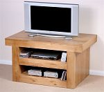 Nero Solid Oak Television Unit
