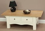 Cotswold Cream Painted Shaker Solid Oak Coffee Table