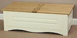 Cotswold Cream Painted Shaker Solid Oak Storage Chest / Trunk