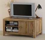 Mantis Light Solid Mango Widescreen TV / DVD / VCR Cabinet