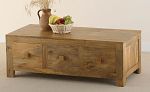 Mantis Light Solid Mango 6 Drawer Coffee Table