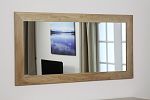 1650mm x 800mm Cosmopolitan Mirror with Solid Oak Frame