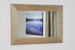 900mm x 600mm Cosmopolitan Mirror with Solid Oak Frame