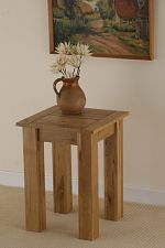 Newark Solid Oak Lamp Table