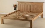 Tokyo Solid Oak King-Size Bed
