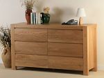 Pablo Solid Oak 6 Drawer Chest
