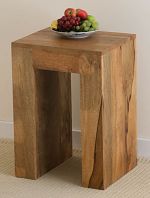 Mantis Light Solid Mango Lamp Table