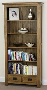 Rustic Large Bookcase