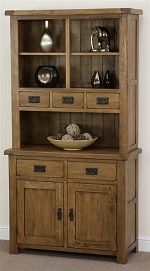 Rustic Solid Oak Dresser