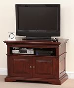 Louis Philippe Solid Mahogany TV Stand