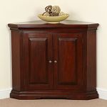 Louis Philippe Solid Mahogany Corner Unit