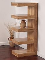Nero Solid Oak E Display Unit