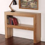 Nero Solid Oak Console Table