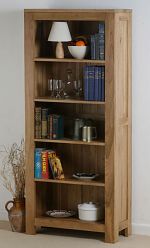 Oakdale Solid Oak Tall Bookcase