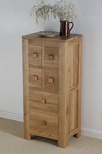 Oakdale Solid Oak 4ft Tall CD Chest