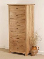 Cairo Solid oak 7 Drawer Chest