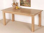 Contemporary 6ft x 3ft Solid Oak Dining Table