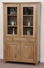 Rivermead Solid Oak Glazed Dresser