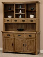 Rustic Solid Oak Large Dresser