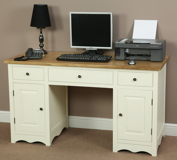 Save £516.44 on Cotswold Cream Painted Shaker Solid Oak Compact Computer Desk from Oak furniture land Save £516.44 on Cotswold Cream Painted Shaker Solid Oak Compact Computer Desk from Oak furniture land