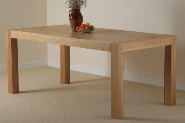 Pablo Solid Oak 6ft x 3ft Dining Table