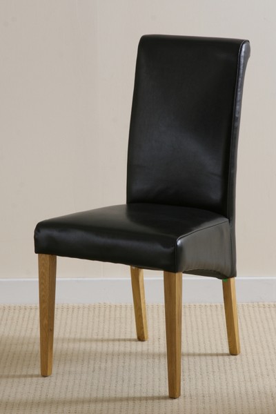 http://www.awin1.com/awclick.php?awinmid=2152&awinaffid=71703&p=http://www.oakfurnitureland.co.uk/furniture/scroll-back-leather-dining-chair-with-oak-legs-black/218.html Scroll back Leather dining chair with oak legs