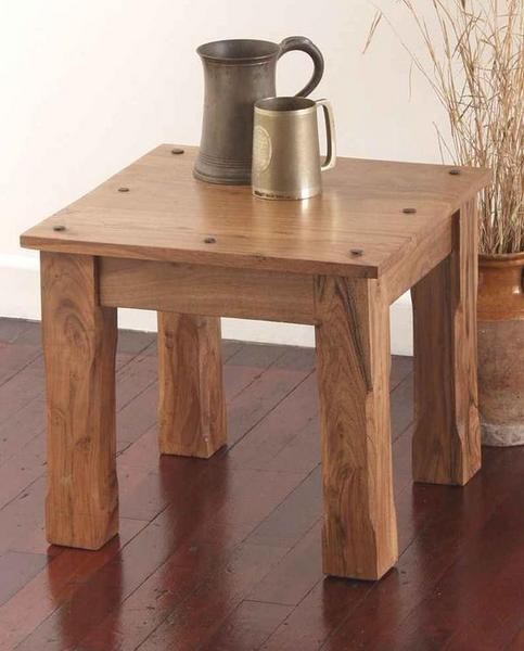 Oak Furniture Land Leno Light 18 Side Table