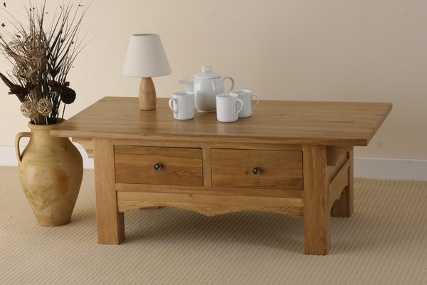 Cairo Solid Oak Coffee Table