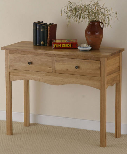Cairo Solid Oak Console / Hall Table