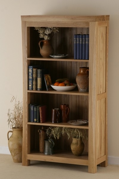 Andorra Solid Oak Tall Bookcase