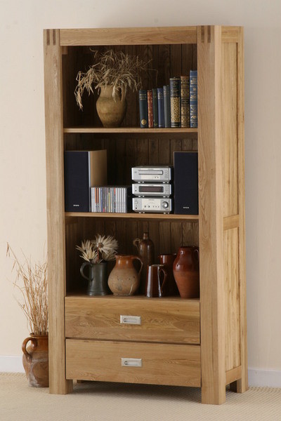 Forseti Solid Oak Tall Bookcase