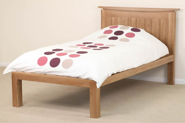 Tokyo Natural Solid Oak 3ft Single Bed