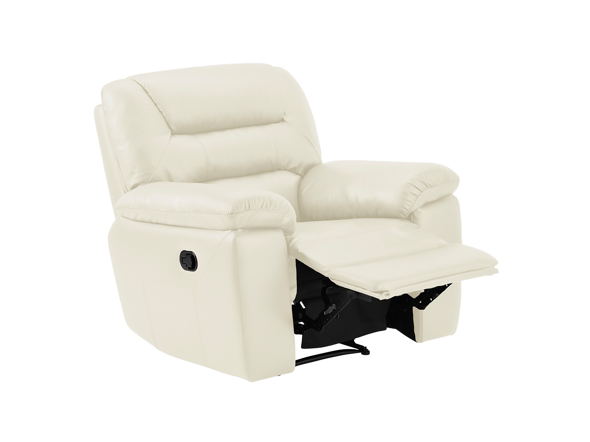 Devon Armchair with Electric Recliner Cream Leather