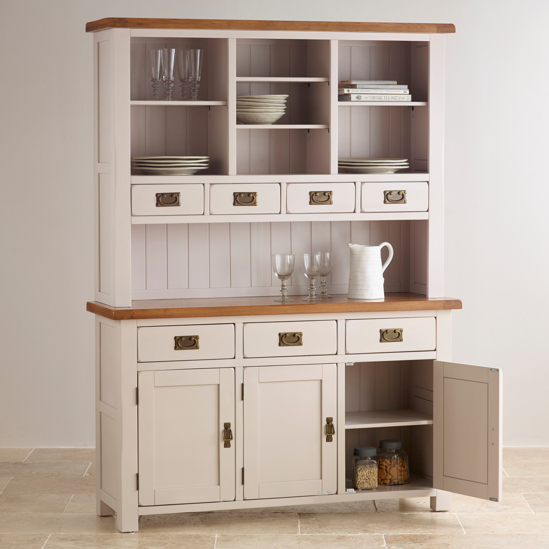 Kemble Solid Oak Large Dresser