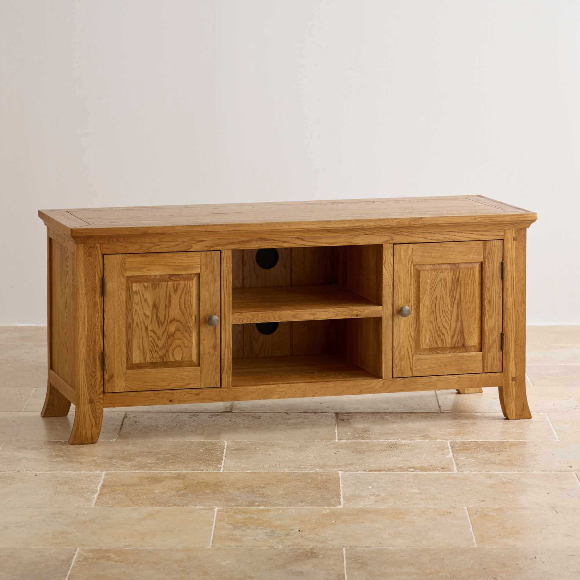 Solid Wood TV Storage